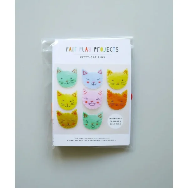 Kitty Cat Pins Kit