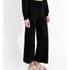 Knit Loungewear Pants - Black