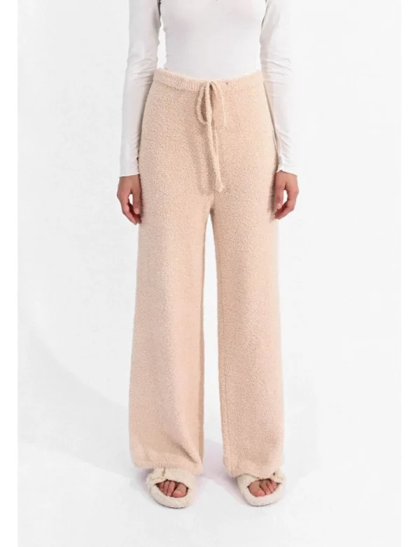 Knit Loungewear Pants - Offwhite