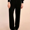 Knitted Loungewear Joggers - Black