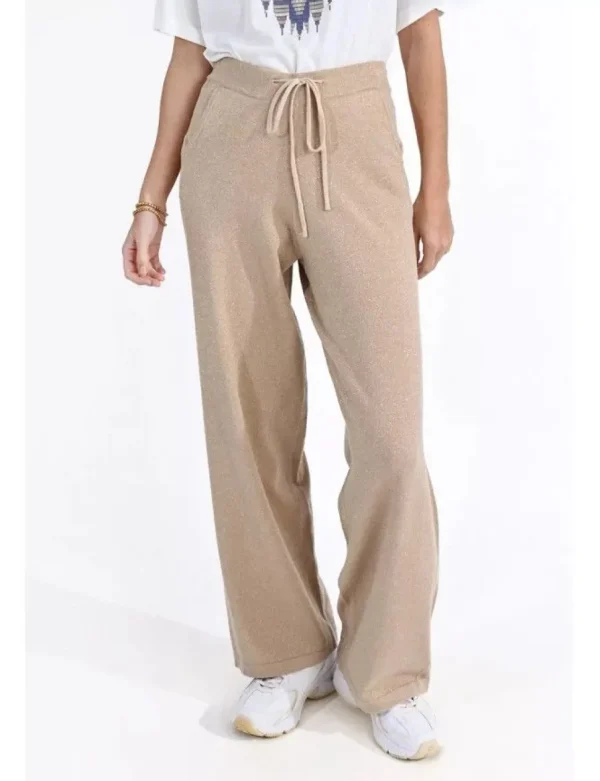 Knitted Pants with Lurex