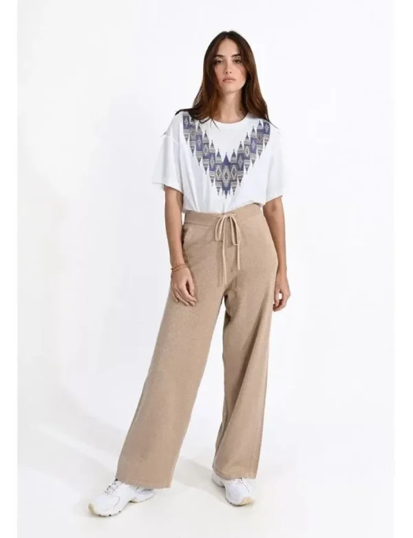 Knitted Pants with Lurex