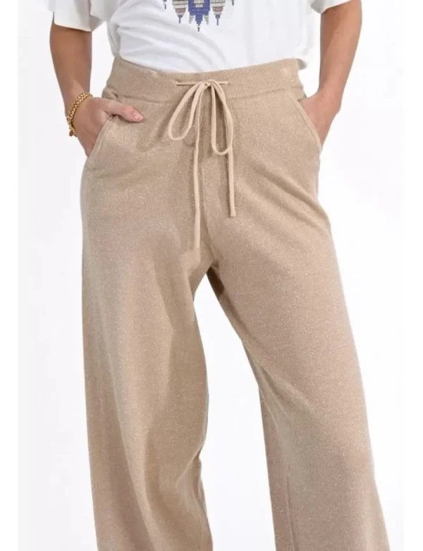 Knitted Pants with Lurex