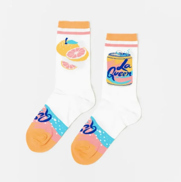 La Queen Crew Socks - Women's