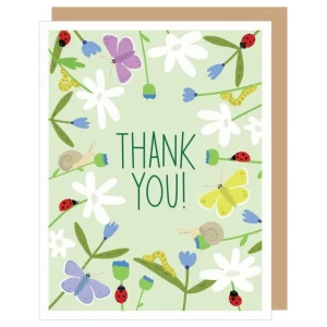 Lady Bug Thank You Card