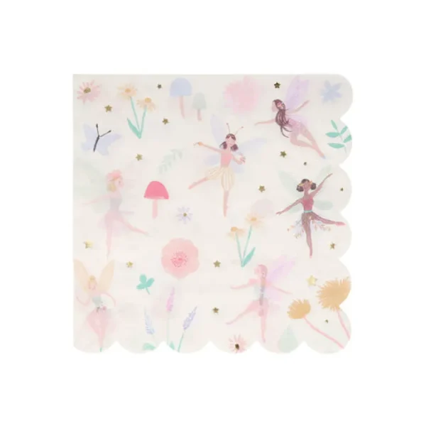 Large Fairy Napkins (x 16)