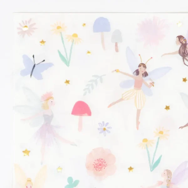 Large Fairy Napkins (x 16)
