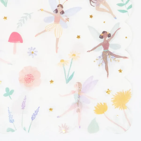 Large Fairy Napkins (x 16)