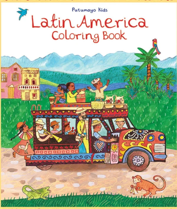 Latin America Coloring Book