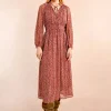 Leaf Printed Dress