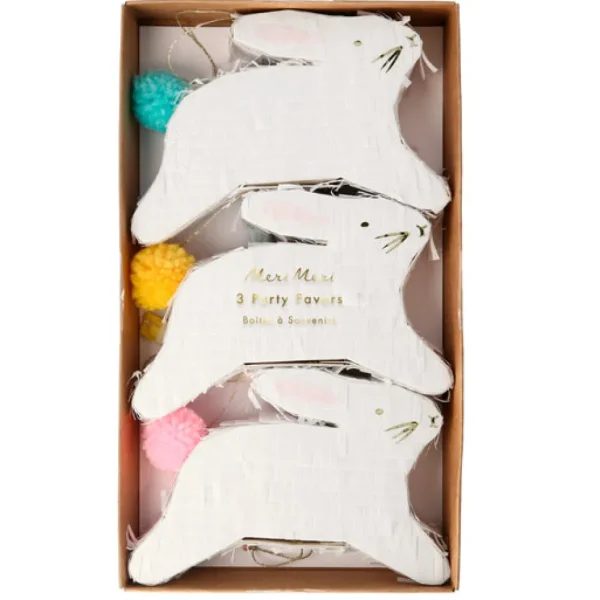 Leaping Bunny Piñata Favors (x 3)