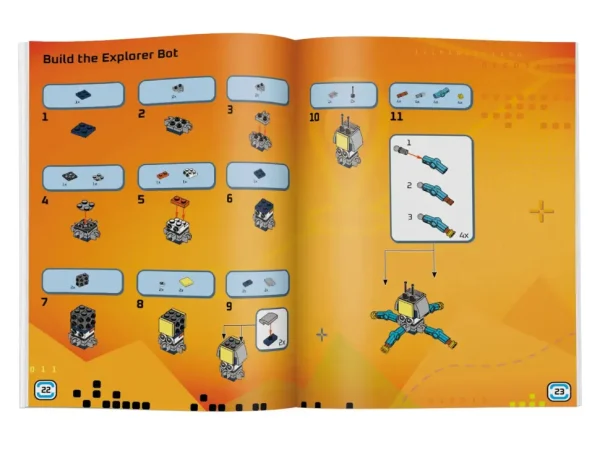 Lego Build and Stick: Robots Book