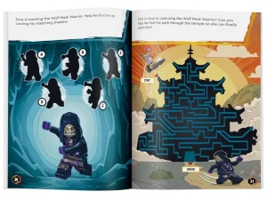LEGO Ninjago Dragon's Rising: Ninja Duels Read & Play Adventures, 68 Pieces