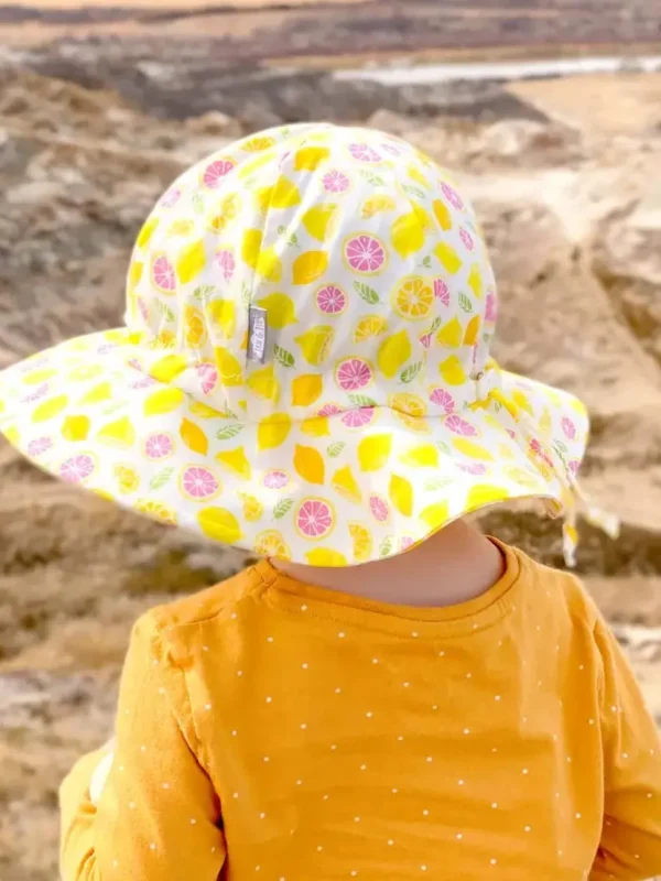 Lemons | Cotton Floppy Sun Hat