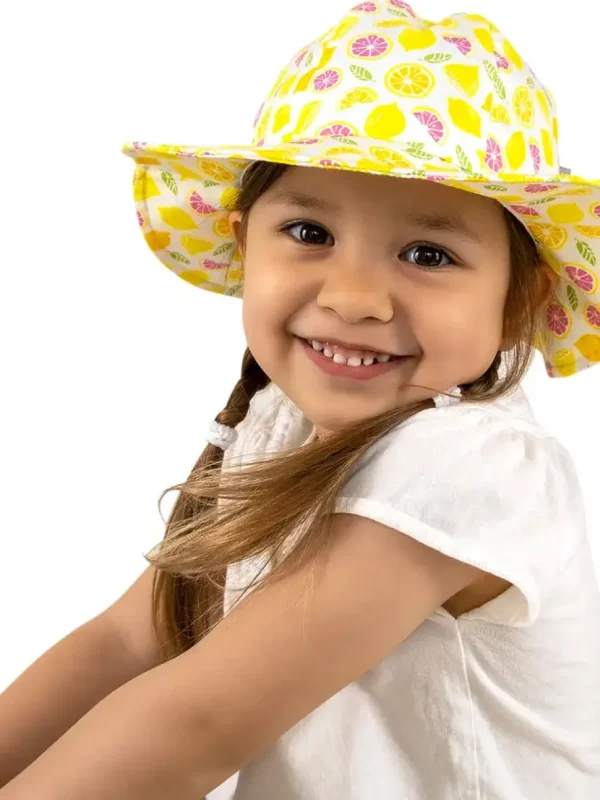 Lemons | Cotton Floppy Sun Hat