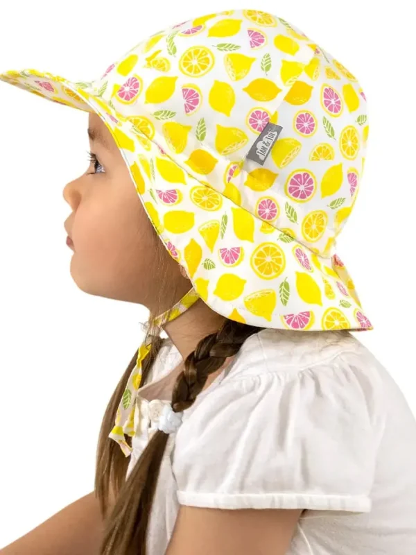 Lemons | Cotton Floppy Sun Hat