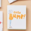 LETTERPRESS CARD – Cute Bump!