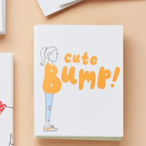 LETTERPRESS CARD – Cute Bump!