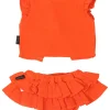 Linen Ruffle Set