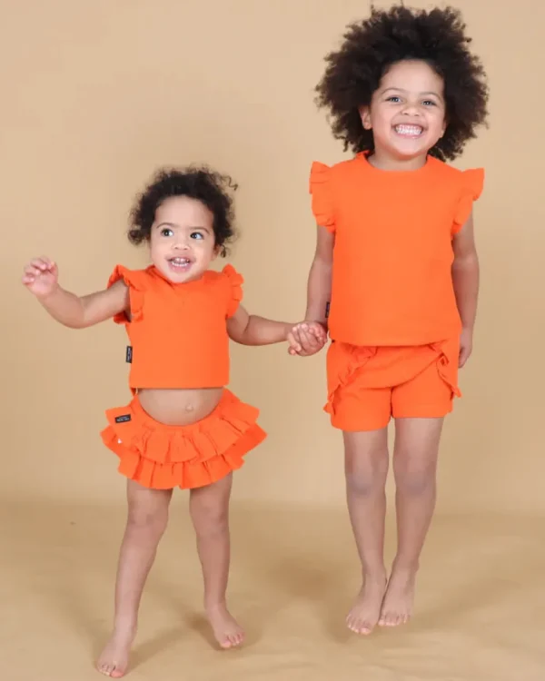 Linen Ruffle Set