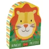 Lion 12pc Shaped Jigsaw with Shaped Box
