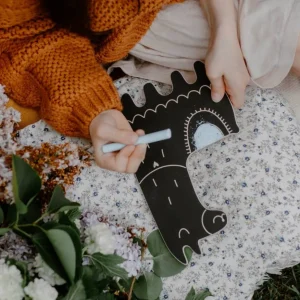 Llama Shaped Chalk Board / with Chalk