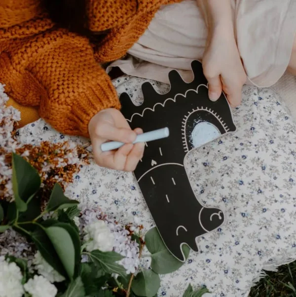Llama Shaped Chalk Board / with Chalk