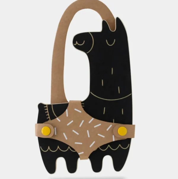 Llama Shaped Chalk Board / with Chalk