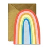 Magical Moment Rainbow Die - Cut Folded Greeting Card
