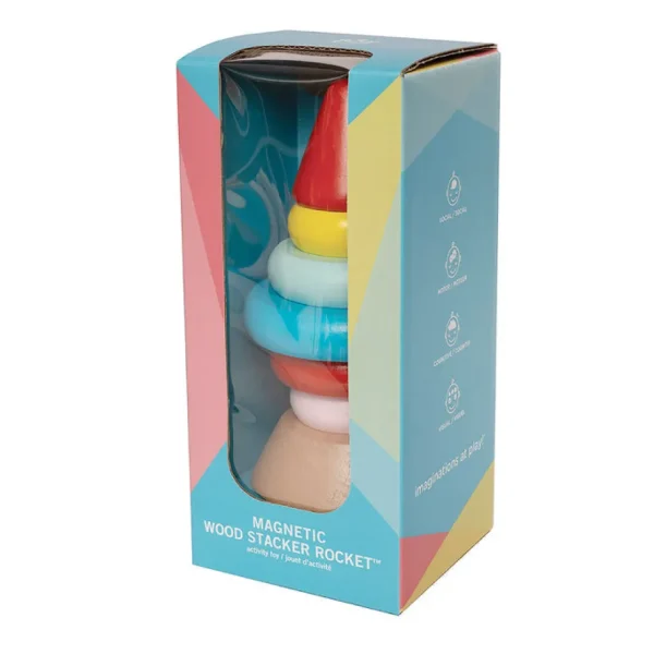 Magnetic Wood Stacker Rocket