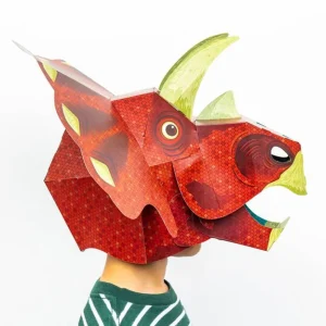 Make Your Own Triceratops Mask