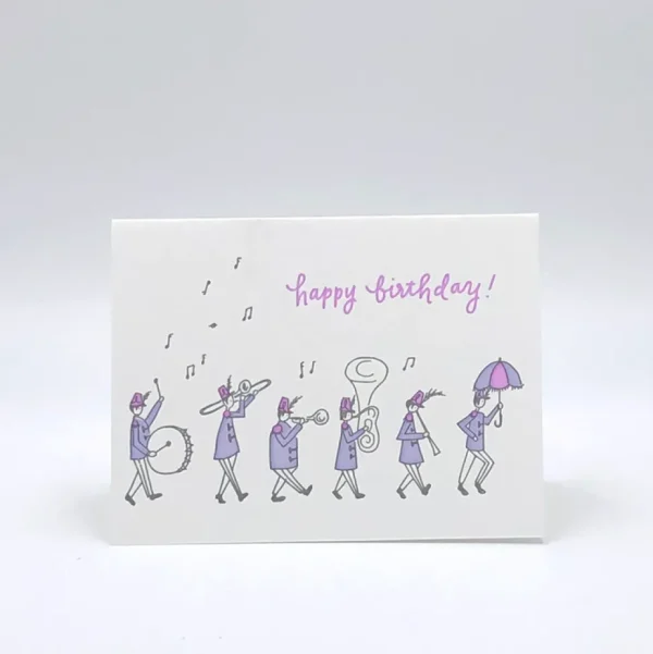 Marching Band Happy Birthday