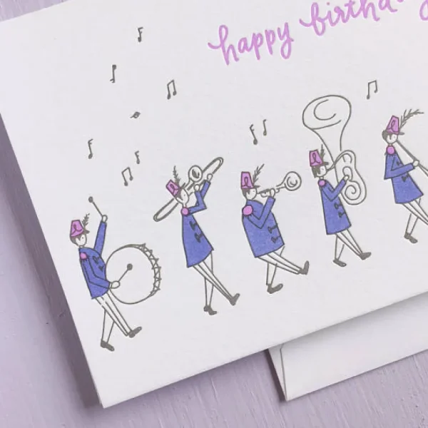 Marching Band Happy Birthday