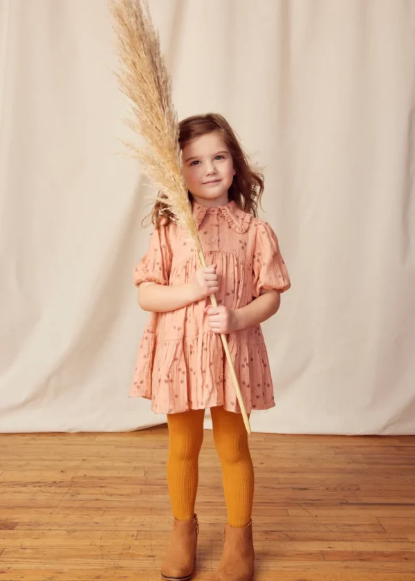 Marguerite Dress - Acorn Dusty Pink