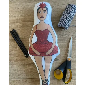 Maria Tallchief DIY Doll Fabric