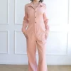 Marr’s L/S Jumpsuit - Blush