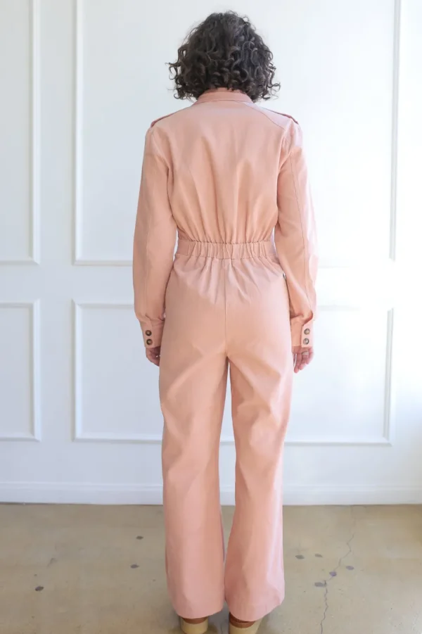 Marr’s L/S Jumpsuit - Blush