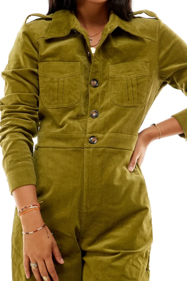 Marr’s L/S Jumpsuit - Moss