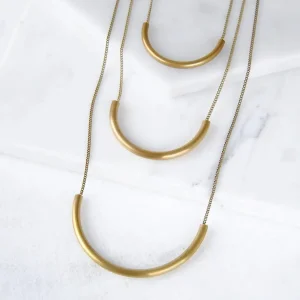 Medium Crescent Necklace
