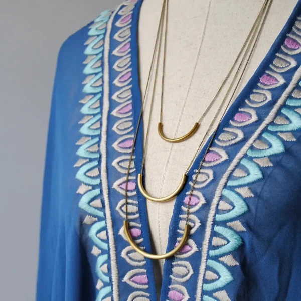 Medium Crescent Necklace