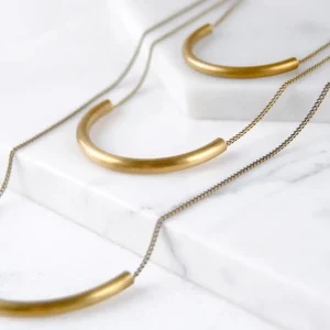 Medium Crescent Necklace