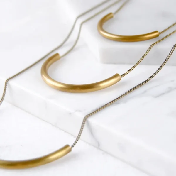 Medium Crescent Necklace