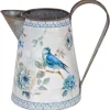 Metal Bluebird Pitcher