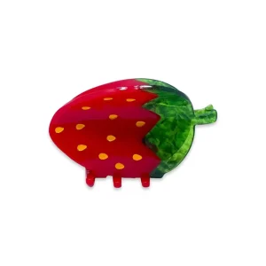 Midi Red Strawberry Hair Claw Clip