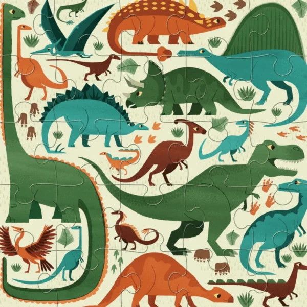 Mighty Dinosaurs Jumbo Puzzle