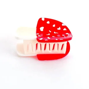 Mini Mushroom Hair Claw