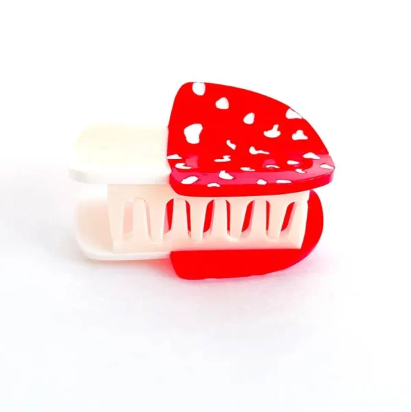 Mini Mushroom Hair Claw