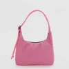 Mini Nylon Shoulder Bag - Azalea Pink