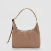 Mini Nylon Shoulder Bag - Cocoa