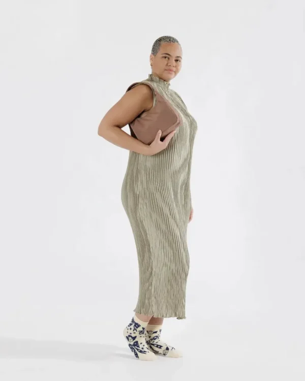 Mini Nylon Shoulder Bag - Cocoa